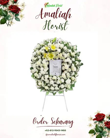 Krans Bunga Duka Ngamplangsari